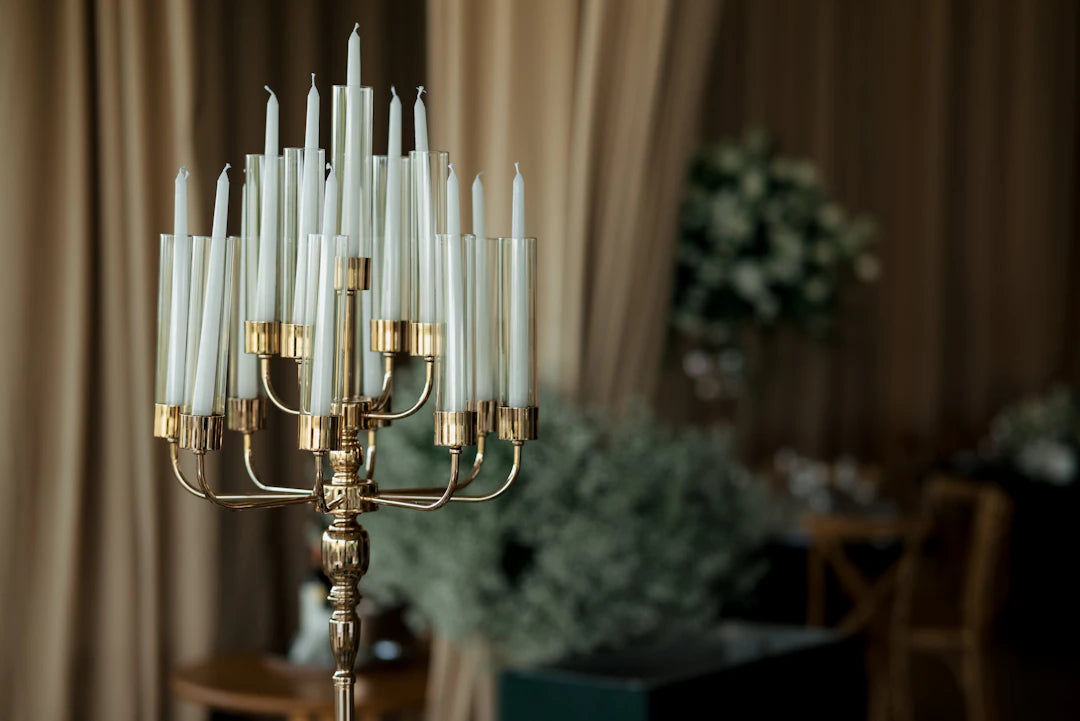 Castiçais de Ferro para Iluminação Elegante e Sofisticada