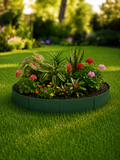 Limitador Metálico Flexível 10cm x 1mt x 1,6mm Verde 6 Pç